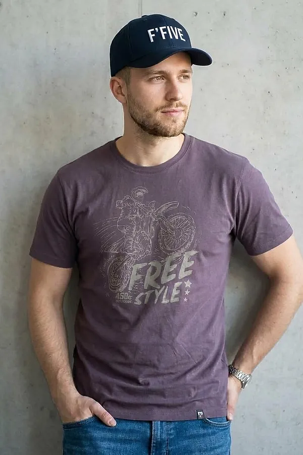 Футболка F5, сливовый - фото 1