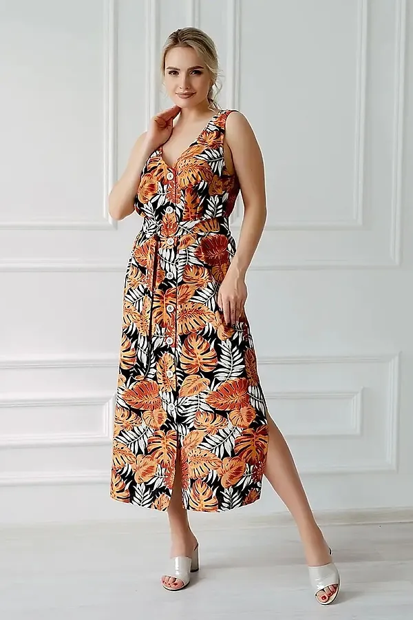 Платье Марлен НАТАЛИ, коричневый - фото 1