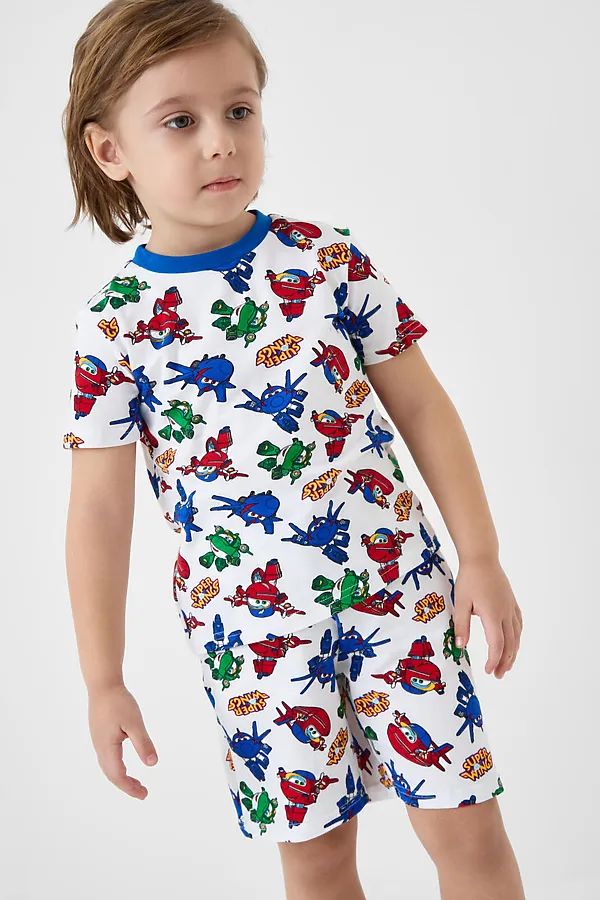 Пижама текстильная для мальчиков PLAYTODAY, разноцветный - фото 1