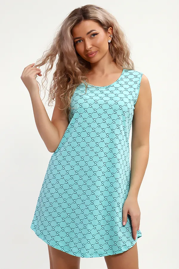 Сорочка 30146 НАТАЛИ, ментол - фото 1