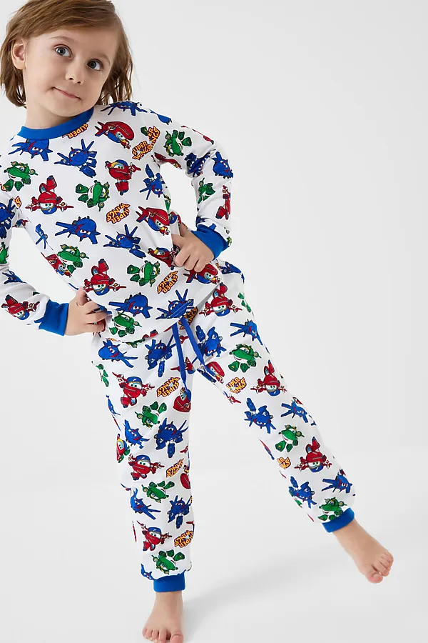 Пижама текстильная для мальчиков PLAYTODAY, разноцветный - фото 1
