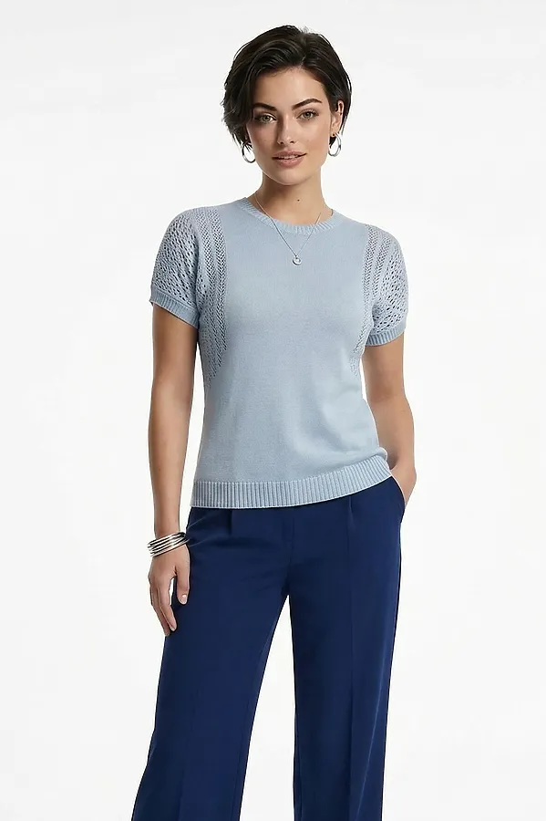 Джемпер VAY, хрустально-голубой - фото 1