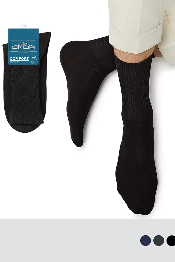 Носки OMSA, nero (черный) - фото 1