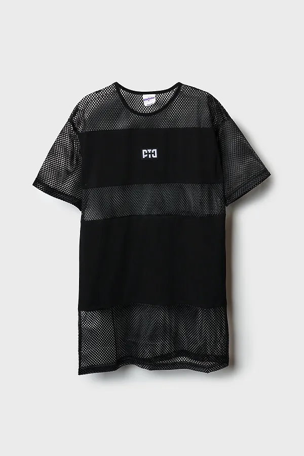 Платье трикотажное для девочек PLAYTODAY, черный - фото 1