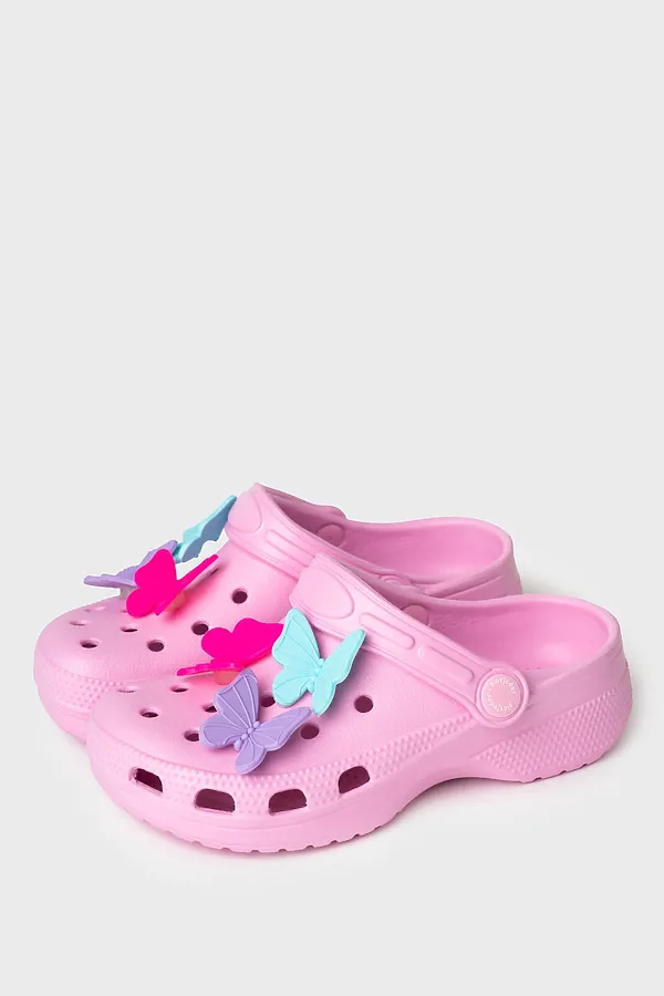 Сабо для девочек PLAYTODAY, розовый - фото 1