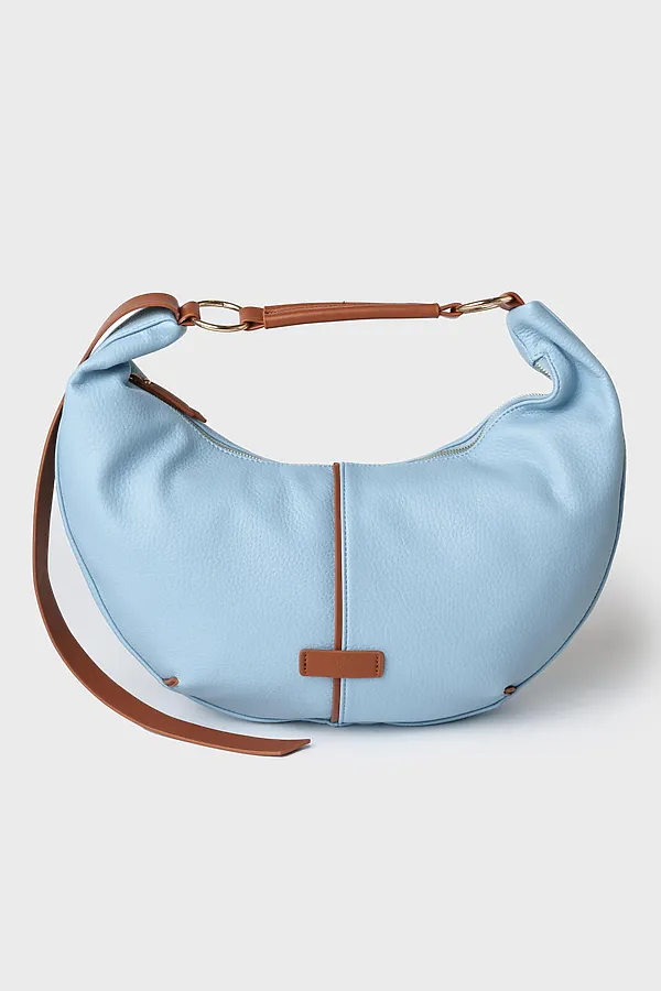 Сумка женская PLAYTODAY, голубой,коричневый - фото 1