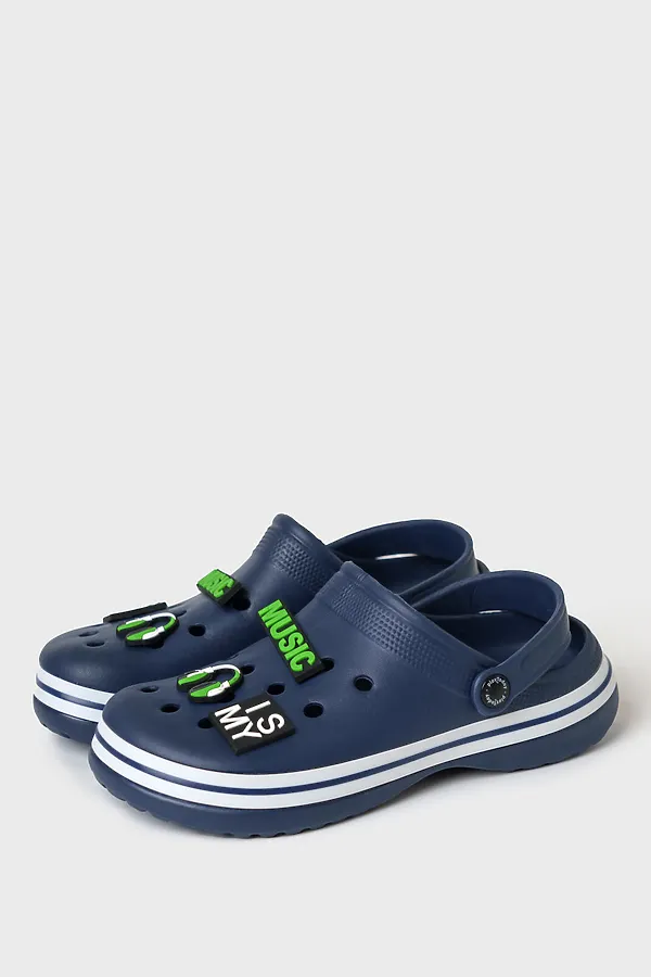 Сабо для мальчиков PLAYTODAY, тёмно-синий - фото 1