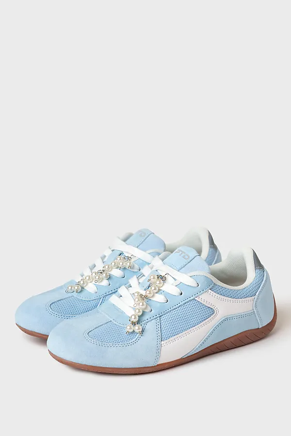 Полуботинки для девочек PLAYTODAY, голубой - фото 1
