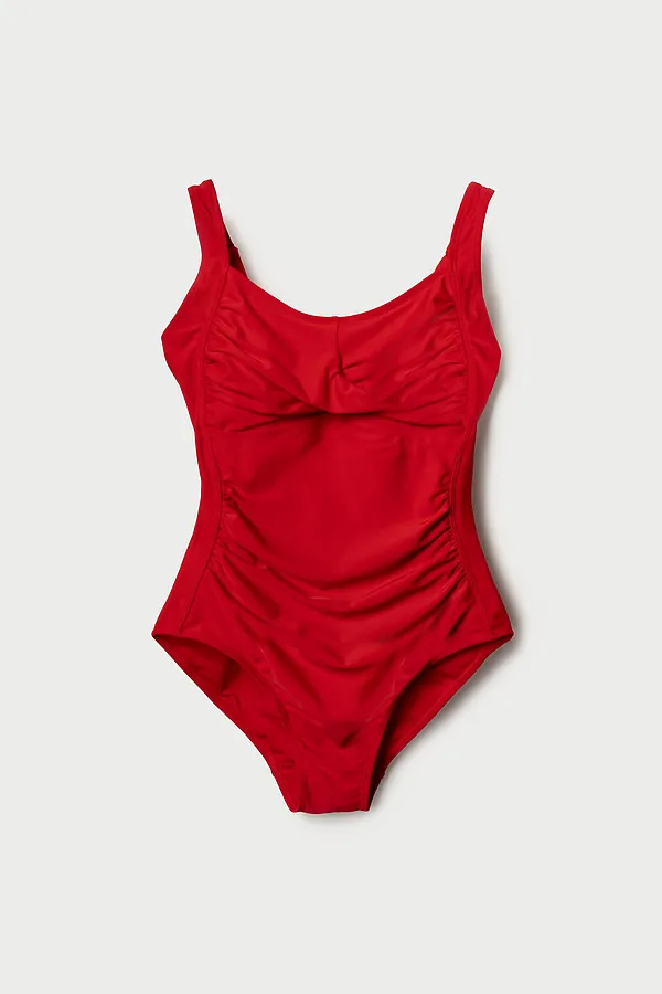 Купальник трикотажный для женщин PLAYTODAY, красный - фото 1