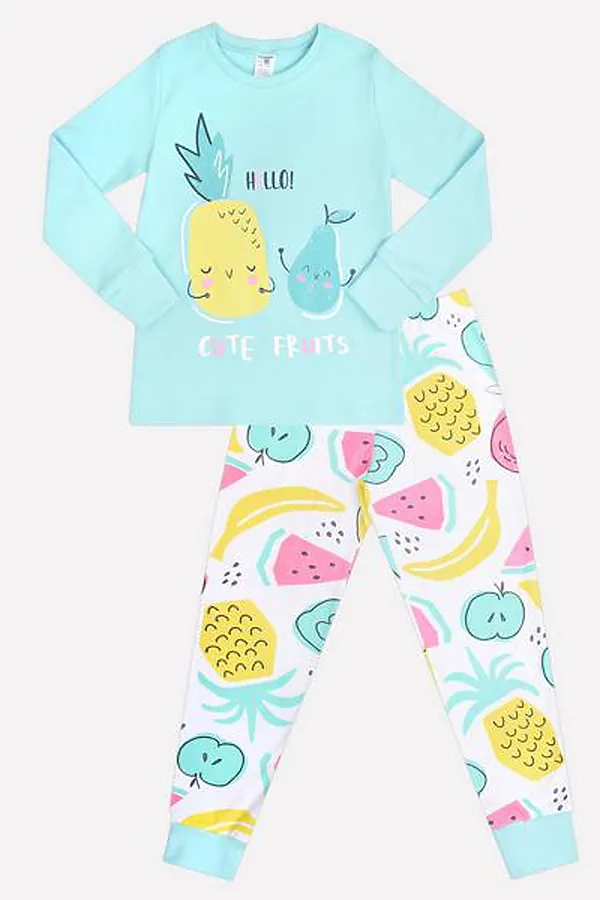 Пижама CROCKID, минт - фото 1