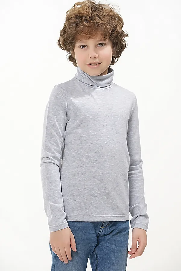 Водолазка VAY, св.серый меланж - фото 1