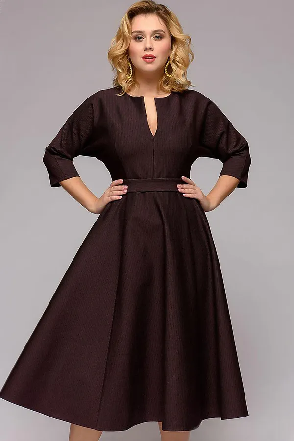 Платье 1001 DRESS, бордовый - фото 1