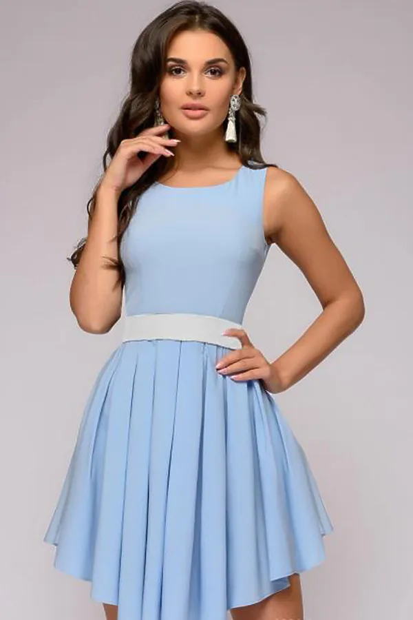 Платье 1001 DRESS, голубой - фото 1
