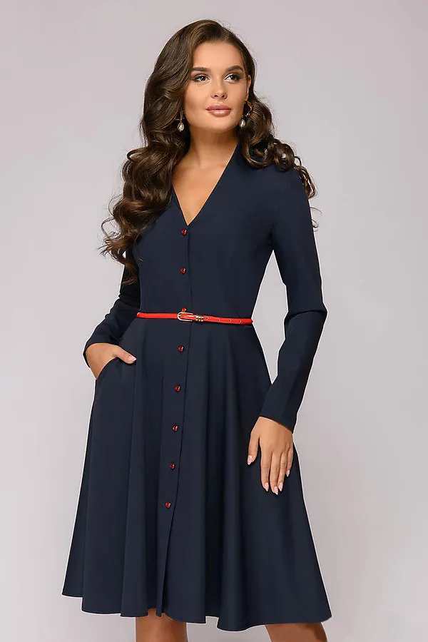 Платье 1001 DRESS, темно-синий - фото 1
