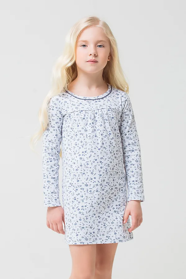 Сорочка CROCKID SALE, луг на меланже - фото 1