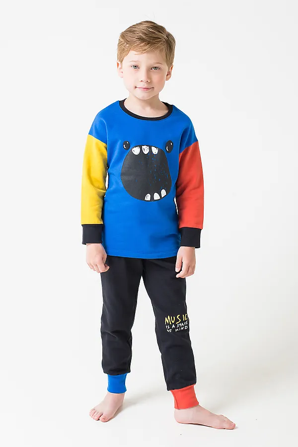 Пижама CROCKID SALE, электрик - фото 1