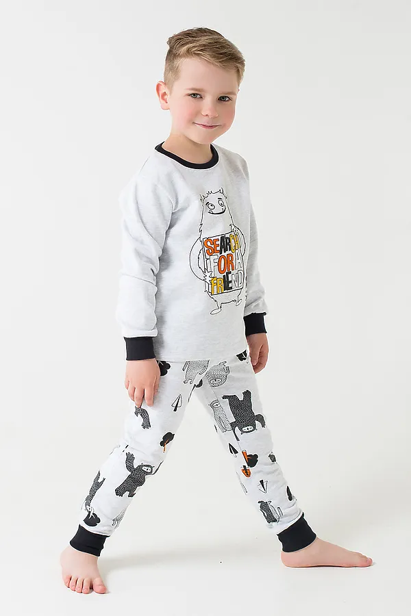 Пижама CROCKID SALE, серый - фото 1