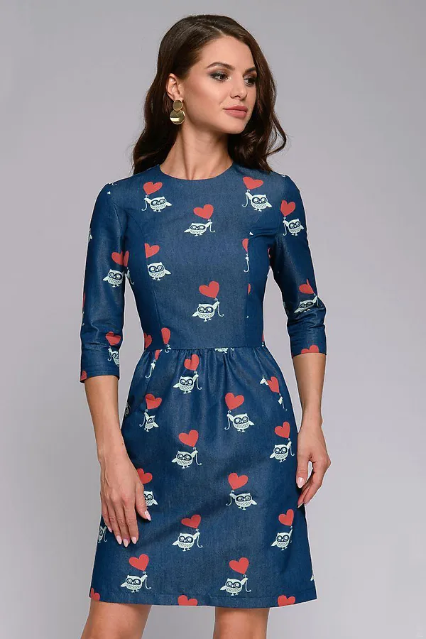 Платье 1001 DRESS, синий - фото 1