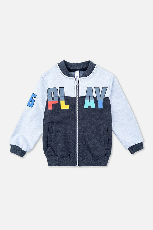 Толстовка PLAYTODAY, светло-серый - фото 1