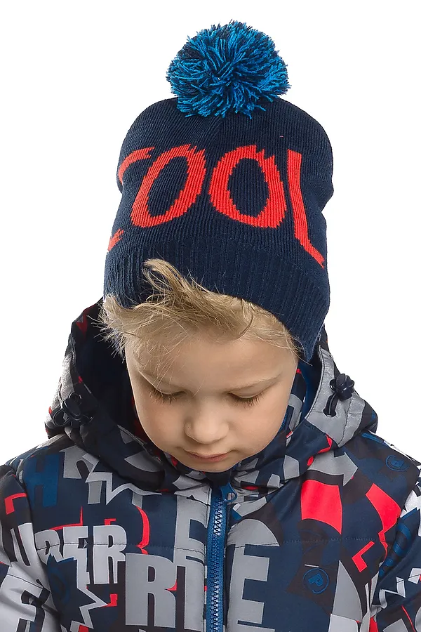 Шапка PELICAN, синий - фото 1