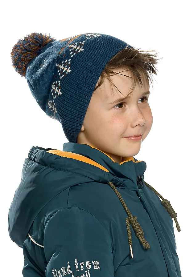 Шапка PELICAN, синий - фото 1