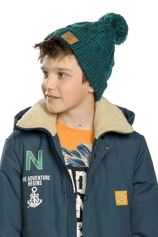 Шапка PELICAN, синий - фото 1