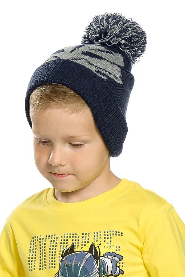 Шапка PELICAN, синий - фото 1