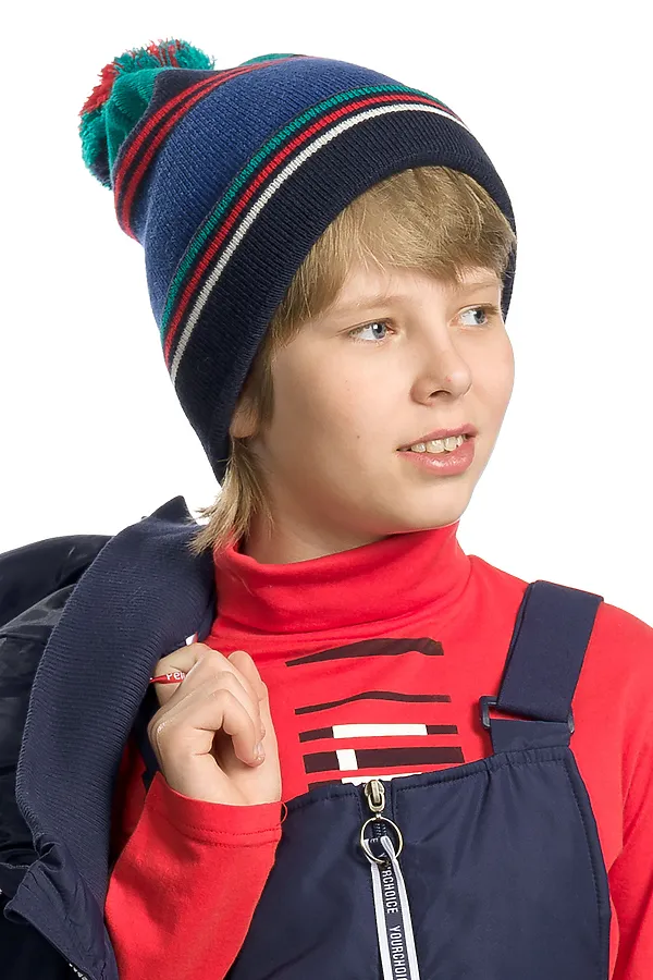 Шапка PELICAN, синий - фото 1