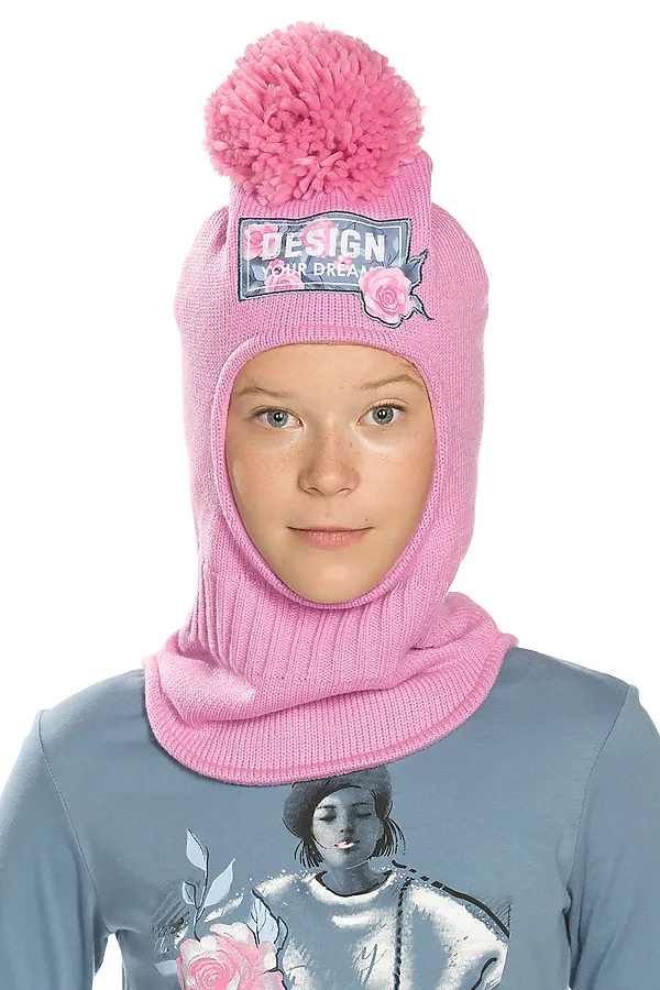 Шапка PELICAN, розовый - фото 1