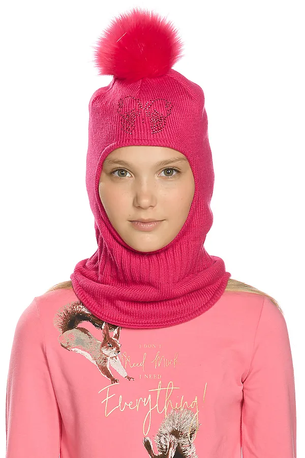 Шапка PELICAN, малиновый - фото 1