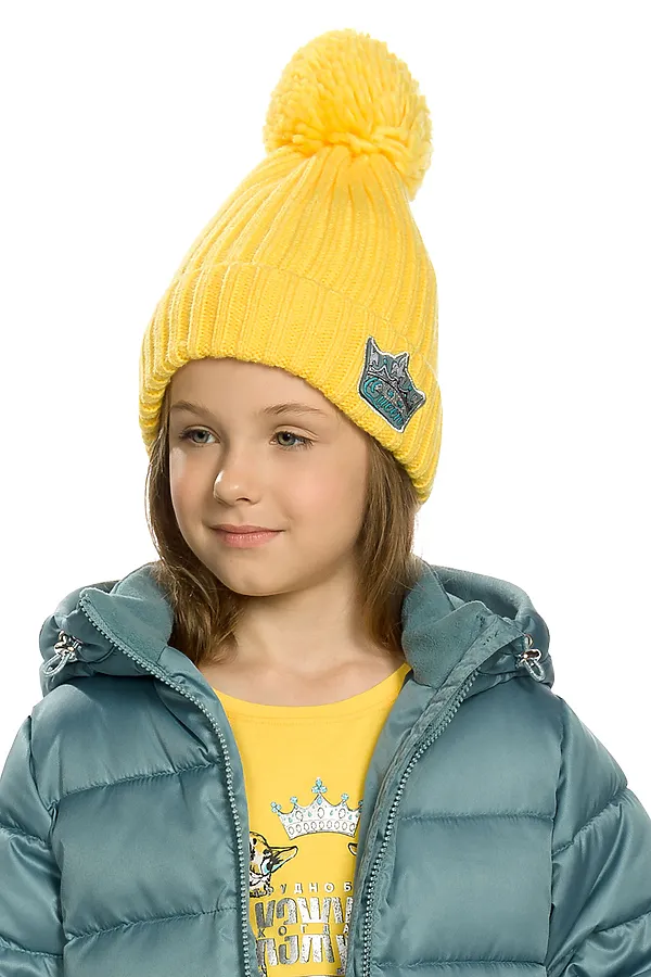 Шапка PELICAN, желтый - фото 1