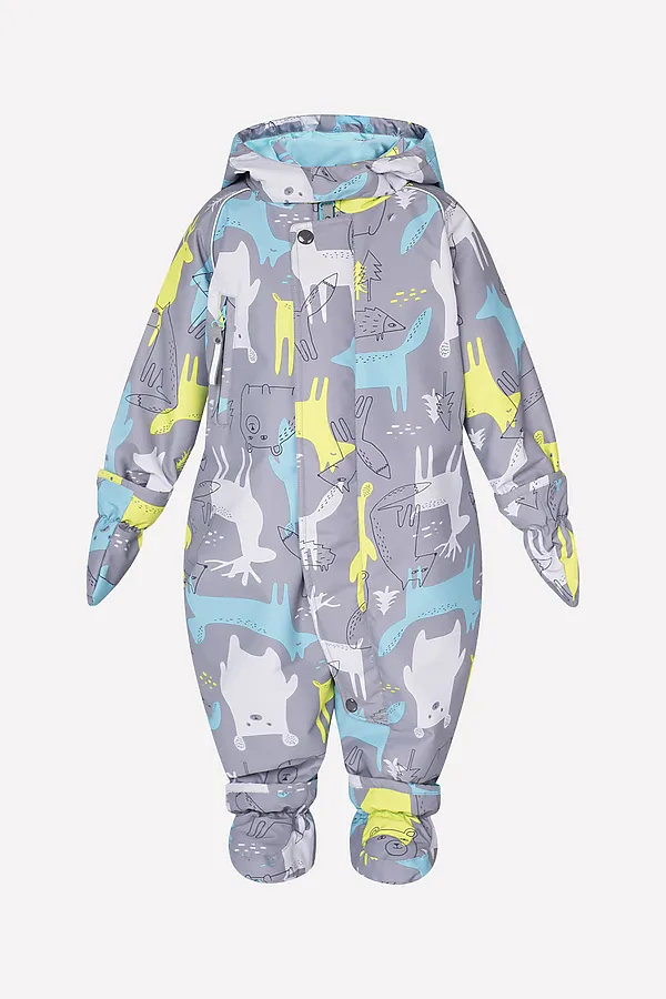 Комбинезон CROCKID, серый - фото 1