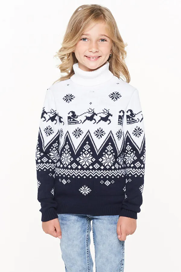 Свитер VAY, т.синий - фото 1