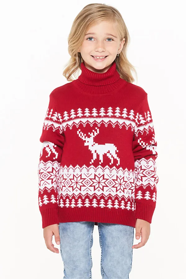 Свитер VAY, красный - фото 1