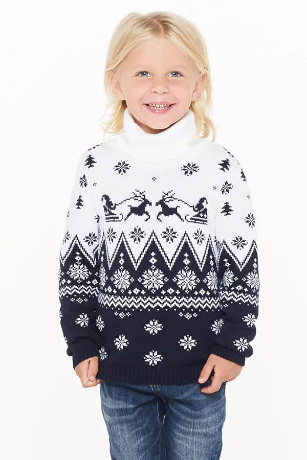 Свитер VAY, т.синий - фото 1