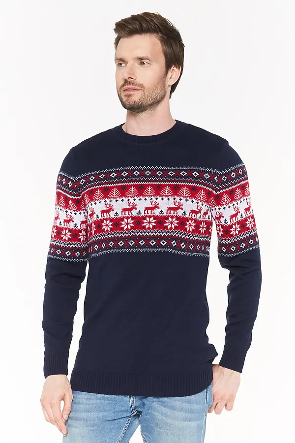 Джемпер VAY, т.синий - фото 1