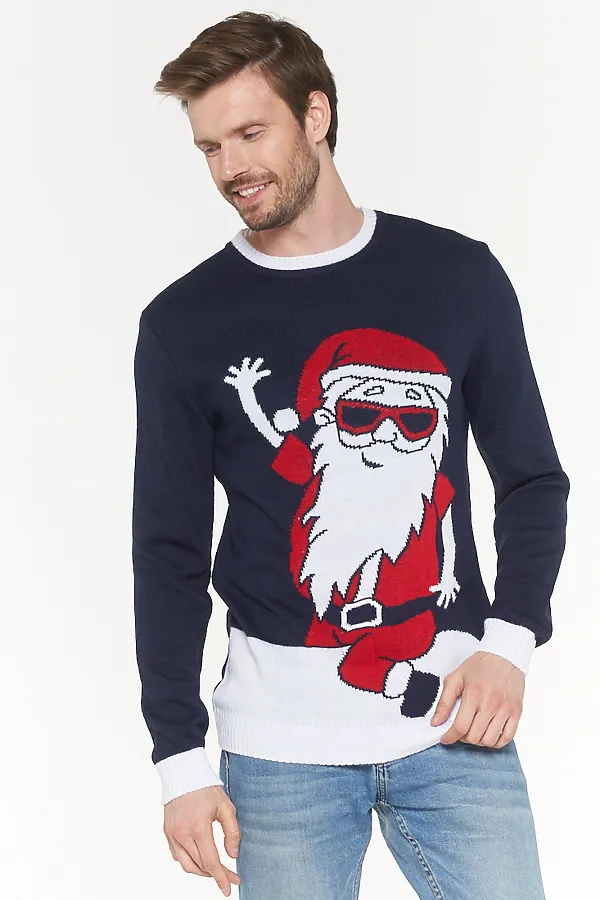 Джемпер VAY, т.синий - фото 1