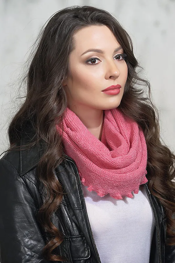 Хомут VAY, розовый - фото 1