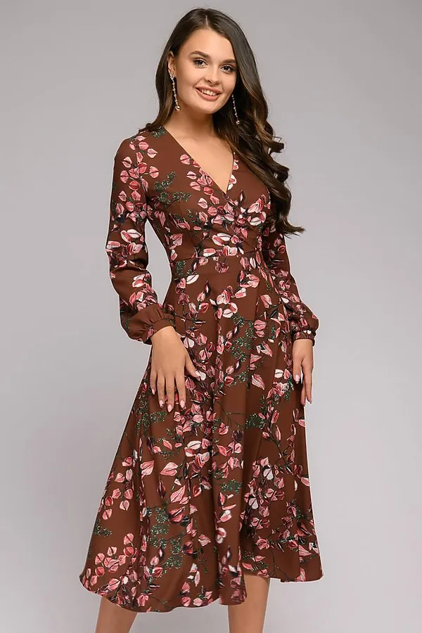 Платье 1001 DRESS, коричневый - фото 1