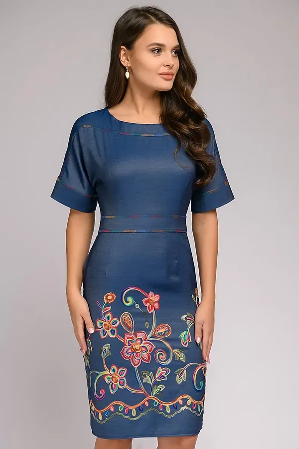 Платье 1001 DRESS, синий - фото 1