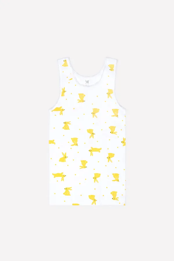 Майка CROCKID, белый - фото 1