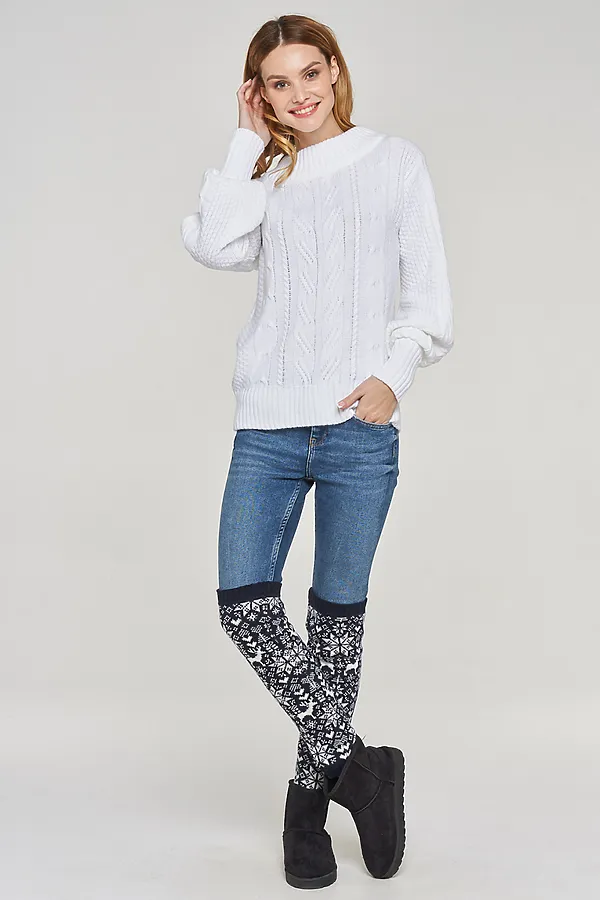 Гетры VAY, т.синий/молоко - фото 1