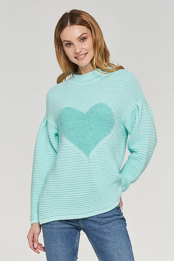 Джемпер VAY, ментол - фото 1