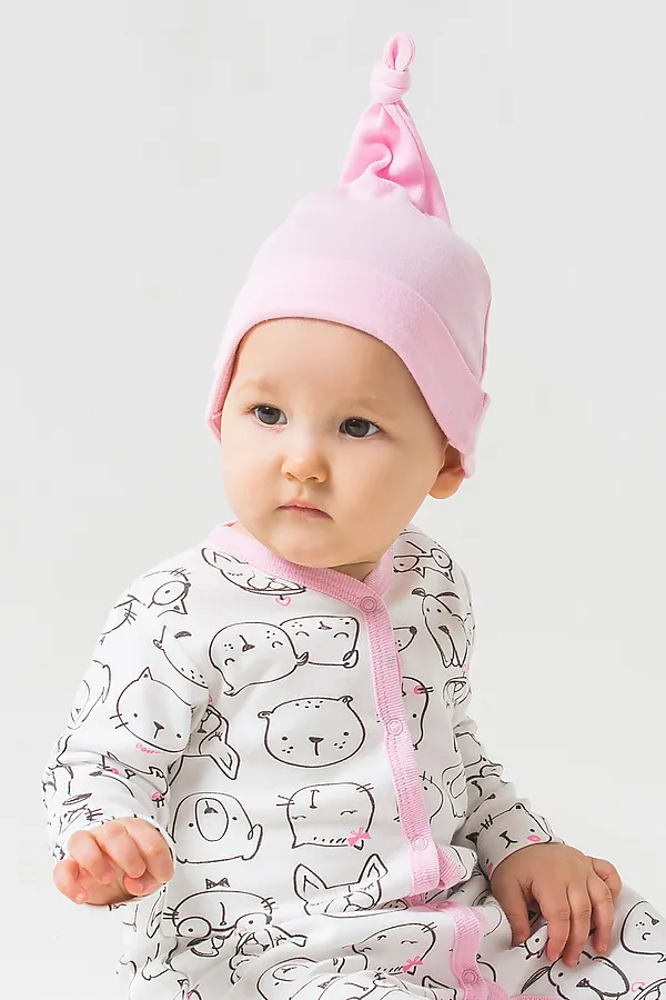 Шапочка CROCKID, розовый - фото 1