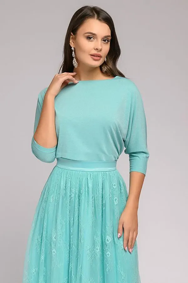 Блуза 1001 DRESS, мятный - фото 1