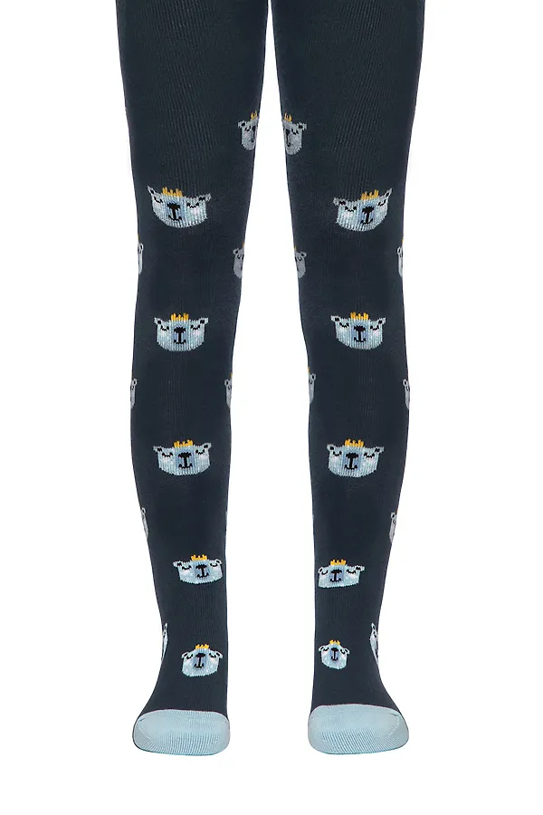 Колготки CONTE KIDS, темно-синий - фото 1