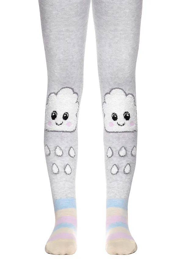 Колготки CONTE KIDS, светло-серый - фото 1