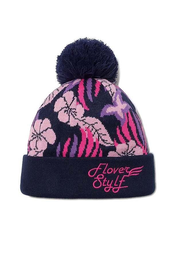 Шапка ESLI, сине-розовый - фото 1