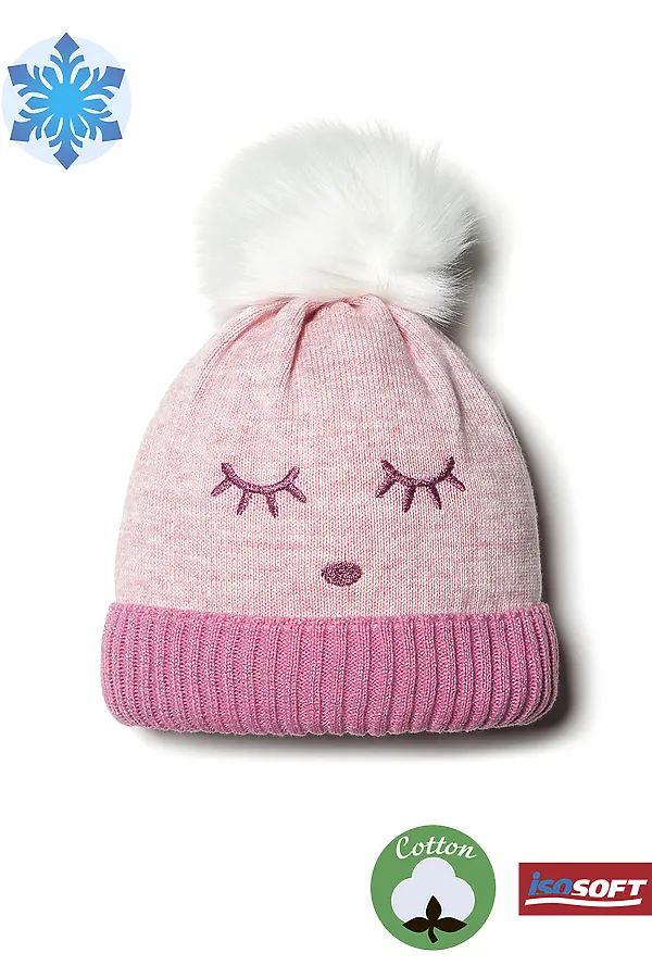 Шапка ESLI, розовый - фото 1