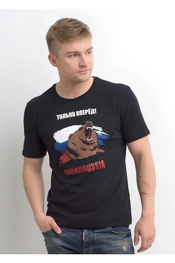 Футболка CLEVER, чёрный - фото 1
